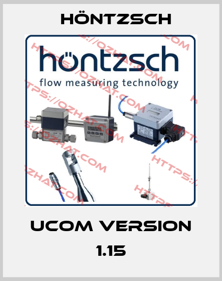 UCOM Version 1.15 Höntzsch