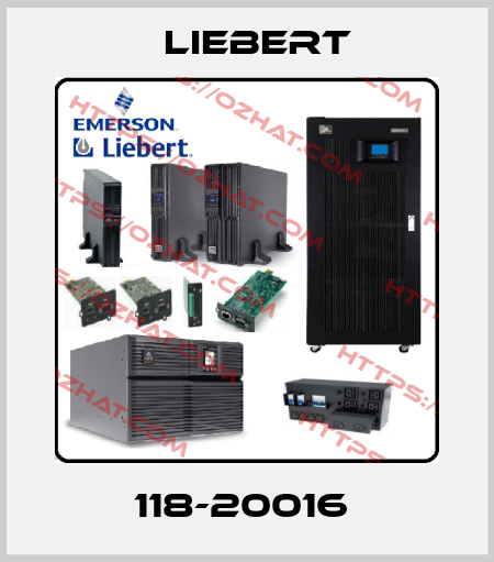 118-20016  Liebert