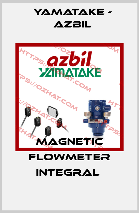MAGNETIC FLOWMETER INTEGRAL  Yamatake - Azbil