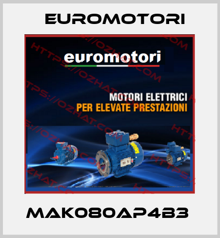 MAK080AP4B3  Euromotori
