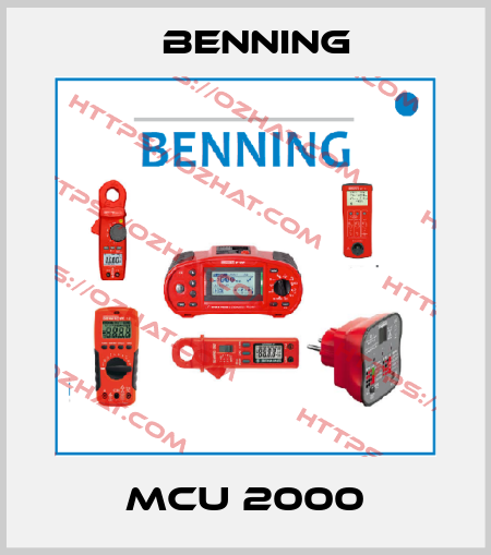 MCU 2000 Benning