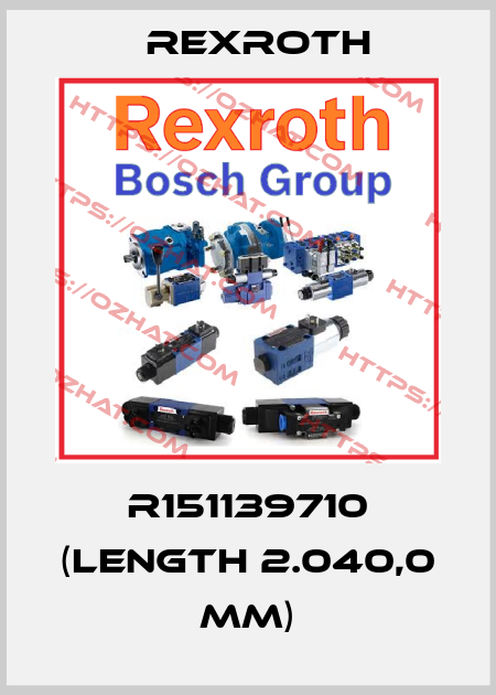 R151139710 (length 2.040,0 mm) Rexroth