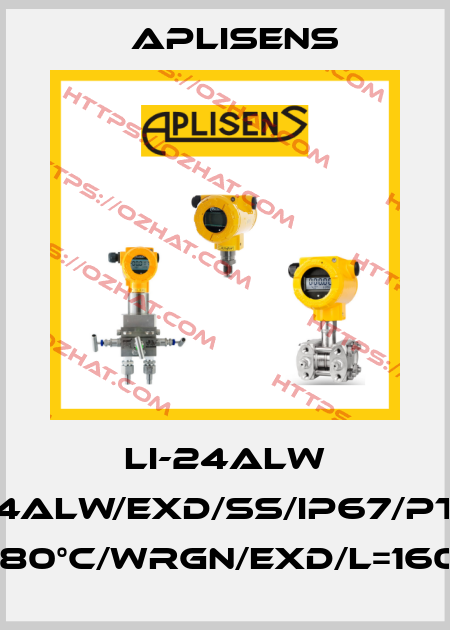 LI-24ALW (LI-24ALW/Exd/SS/IP67/Pt100/ -40...80°C/WRGN/Exd/L=160mm) Aplisens