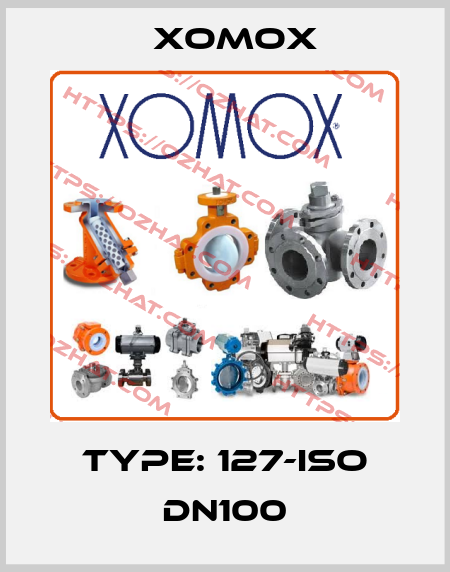 Type: 127-ISO DN100 Xomox