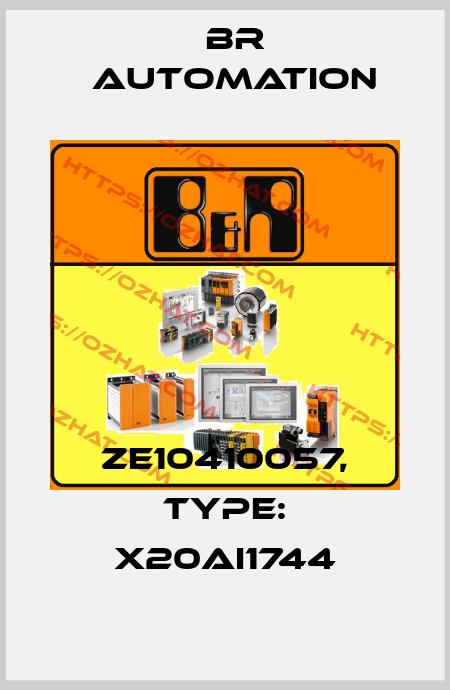 ZE10410057, Type: X20AI1744 Br Automation