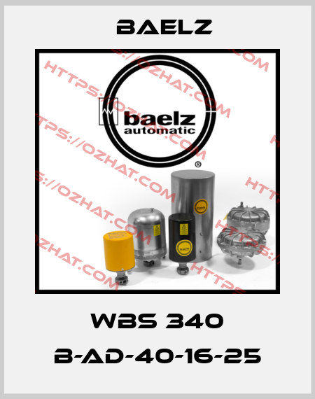 WBS 340 B-AD-40-16-25 Baelz