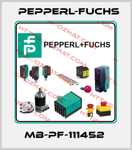 MB-PF-111452  Pepperl-Fuchs