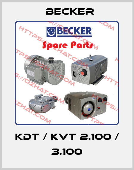 KDT / KVT 2.100 / 3.100 Becker