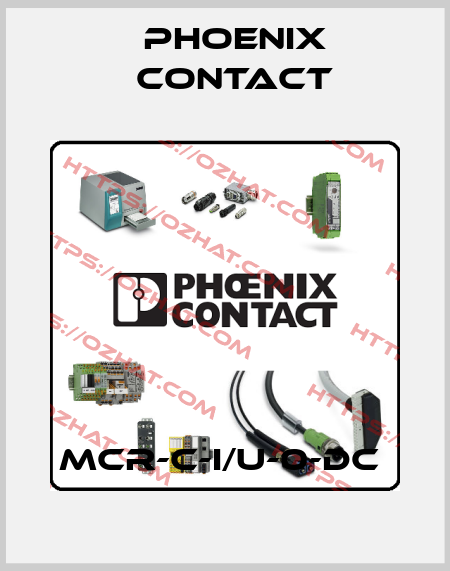 MCR-C-I/U-0-DC  Phoenix Contact