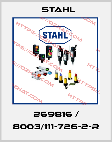 269816 / 8003/111-726-2-r Stahl