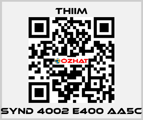 SYND 4002 E400 AA5C Thiim