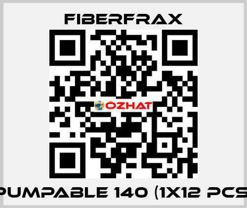 PUMPABLE 140 (1x12 pcs) Fiberfrax