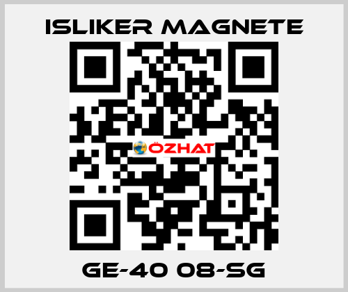 GE-40 08-SG ISLIKER MAGNETE