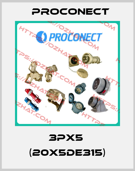 3PX5  (20X5DE315) Proconect