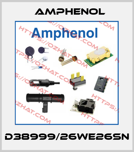 D38999/26WE26SN Amphenol