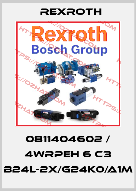 0811404602 / 4WRPEH 6 C3 B24L-2X/G24K0/A1M Rexroth