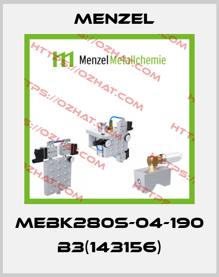 MEBK280S-04-190 B3(143156) Menzel