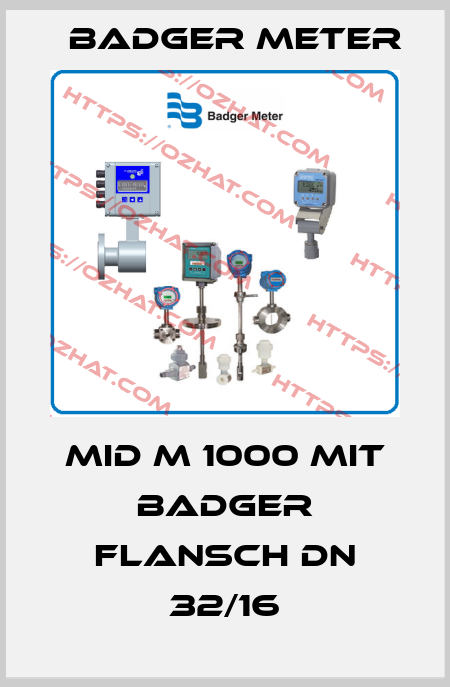 MID M 1000 mit Badger Flansch DN 32/16 Badger Meter
