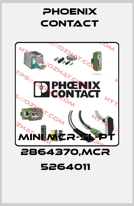 MINI MCR-SL-PT 2864370,MCR  5264011  Phoenix Contact
