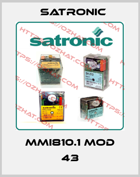 MMI810.1 MOD 43 Satronic