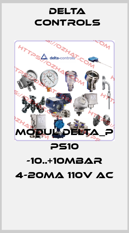 MODUL DELTA_P PS10 -10..+10MBAR 4-20MA 110V AC  Delta Controls