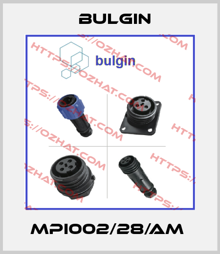MPI002/28/AM  Bulgin