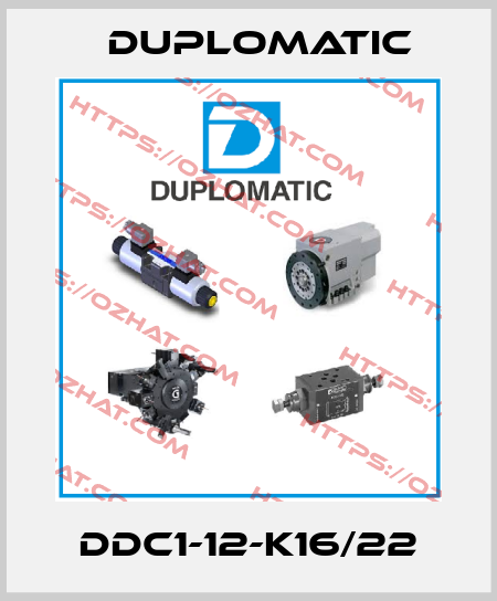 DDC1-12-K16/22 Duplomatic