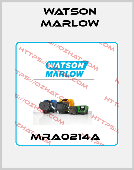 MRA0214A  Watson Marlow