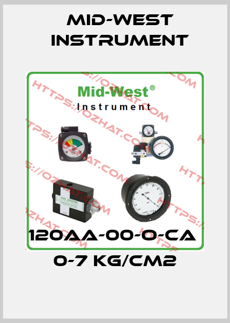120AA-00-O-CA  0-7 Kg/Cm2 Mid-West Instrument