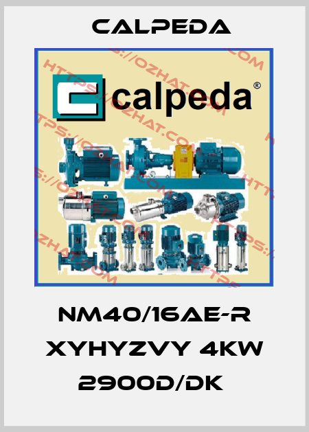 NM40/16AE-R XYHYZVY 4KW 2900D/DK  Calpeda