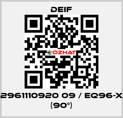 2961110920 09 / EQ96-x (90°) Deif