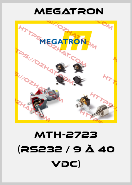 MTH-2723 (RS232 / 9 à 40 VDC) Megatron