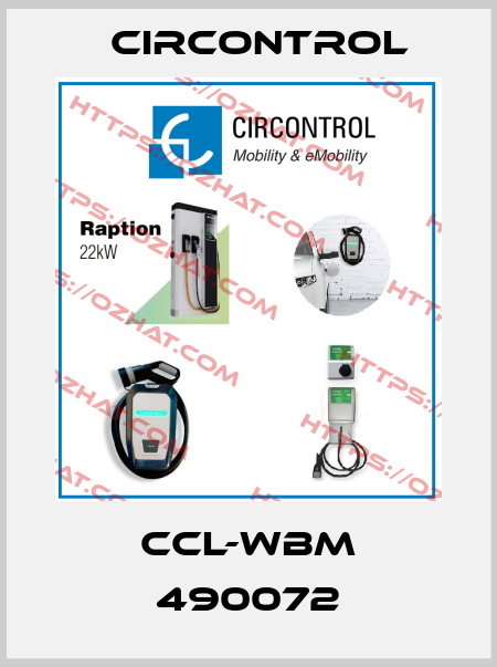 CCL-WBM 490072 CIRCONTROL
