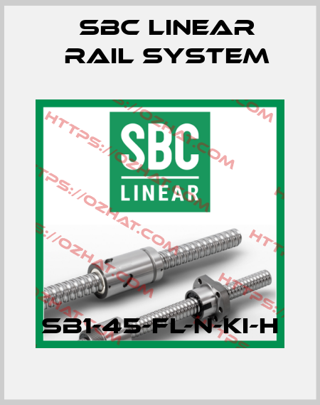 SB1-45-FL-N-KI-H SBC Linear Rail System