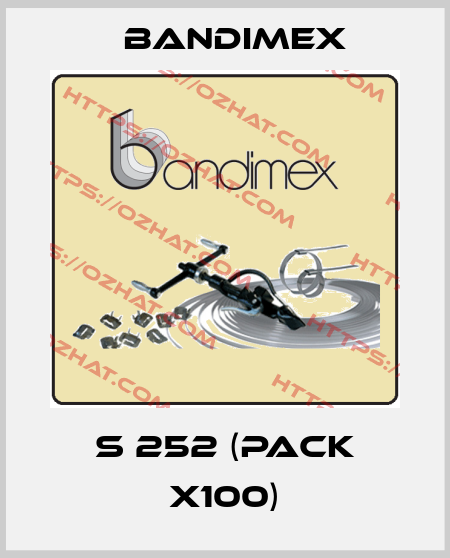 S 252 (pack x100) Bandimex