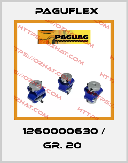 1260000630 / GR. 20  Paguflex