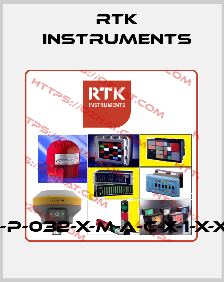 B-S-5-2-P-032-X-M-A-C-X-1-X-X-6-E-1-X RTK Instruments