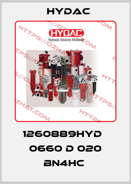 1260889HYD   0660 D 020 BN4HC  Hydac