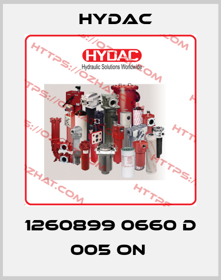 1260899 0660 D 005 ON  Hydac