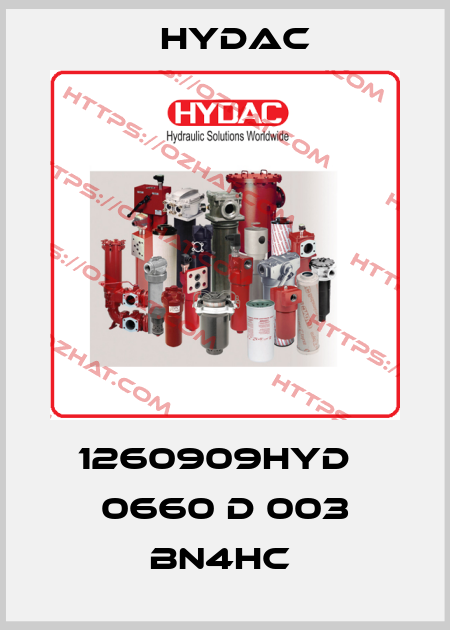 1260909HYD   0660 D 003 BN4HC  Hydac