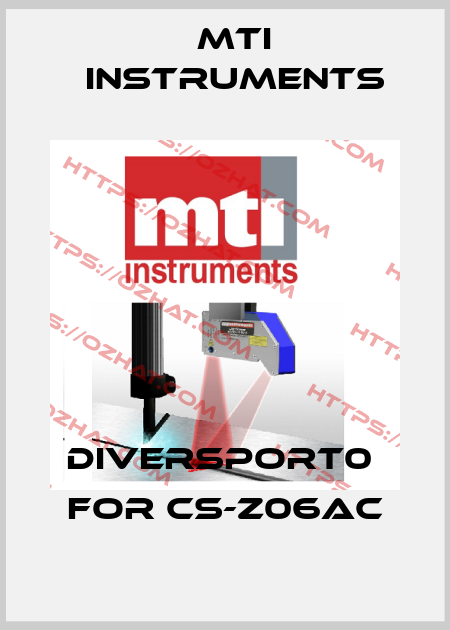 DIVERSPORT0  for CS-Z06AC Mti instruments