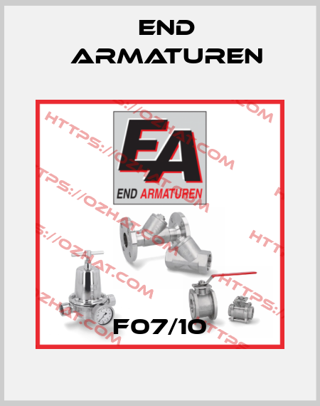 F07/10 End Armaturen