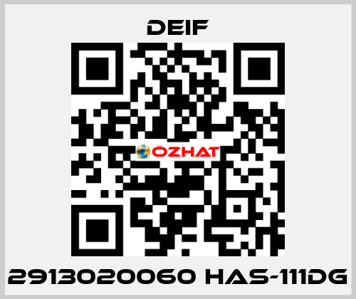 2913020060 HAS-111DG Deif