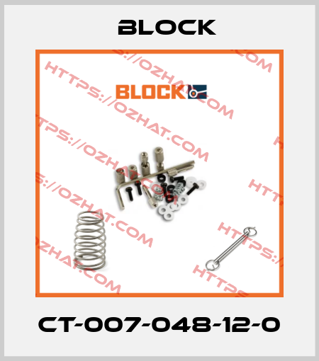 CT-007-048-12-0 Block