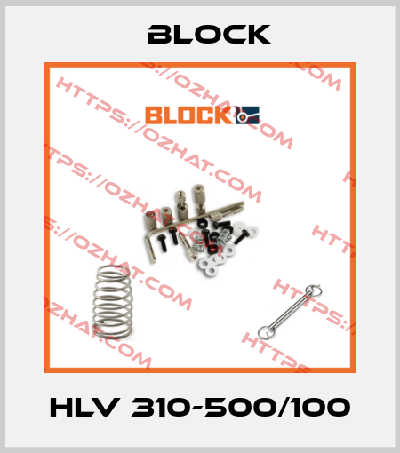HLV 310-500/100 Block