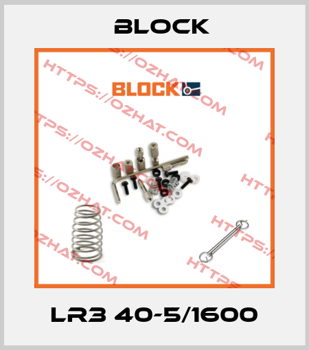 LR3 40-5/1600 Block