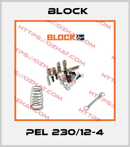 PEL 230/12-4 Block