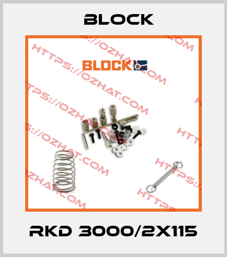 RKD 3000/2x115 Block