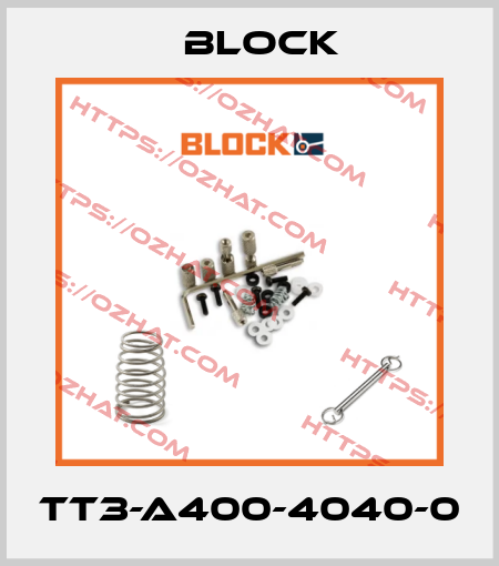 TT3-A400-4040-0 Block