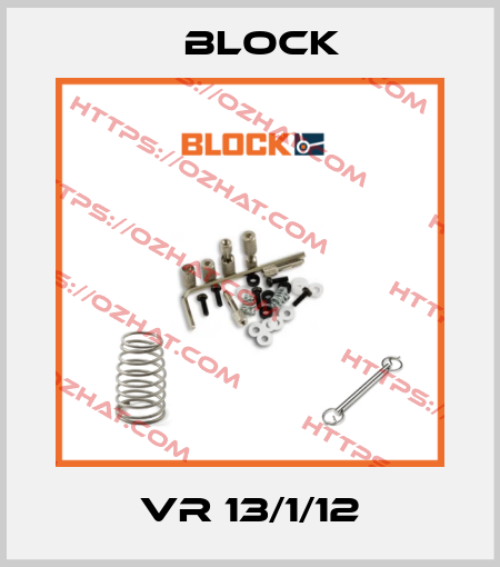 VR 13/1/12 Block